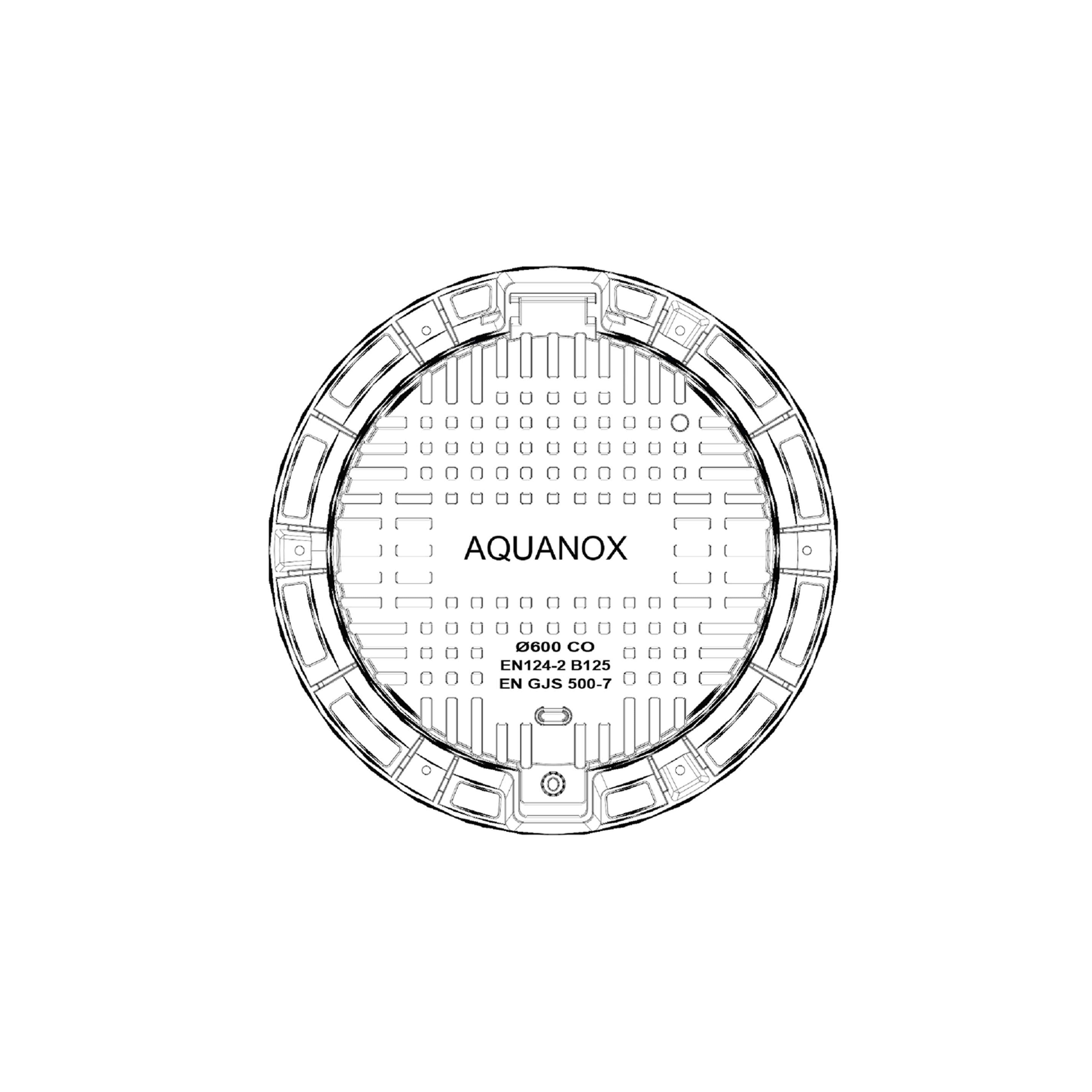Circular Manhole Cover AX60B